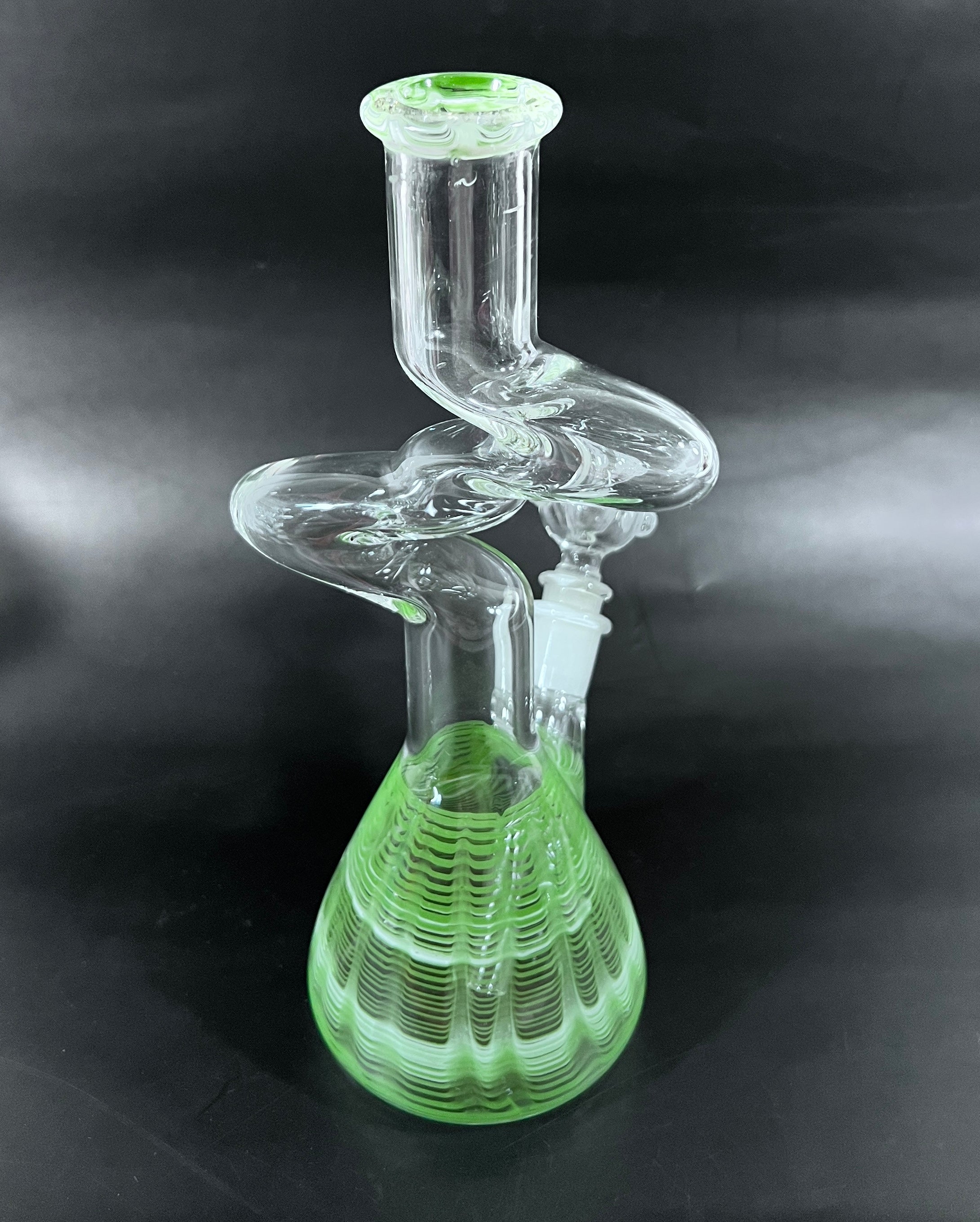 Zig Zag Beaker Glass Pipe