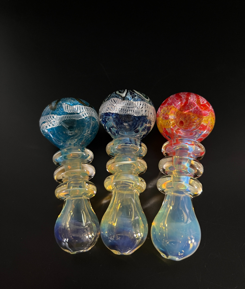 Ring Glass Hand Pipe