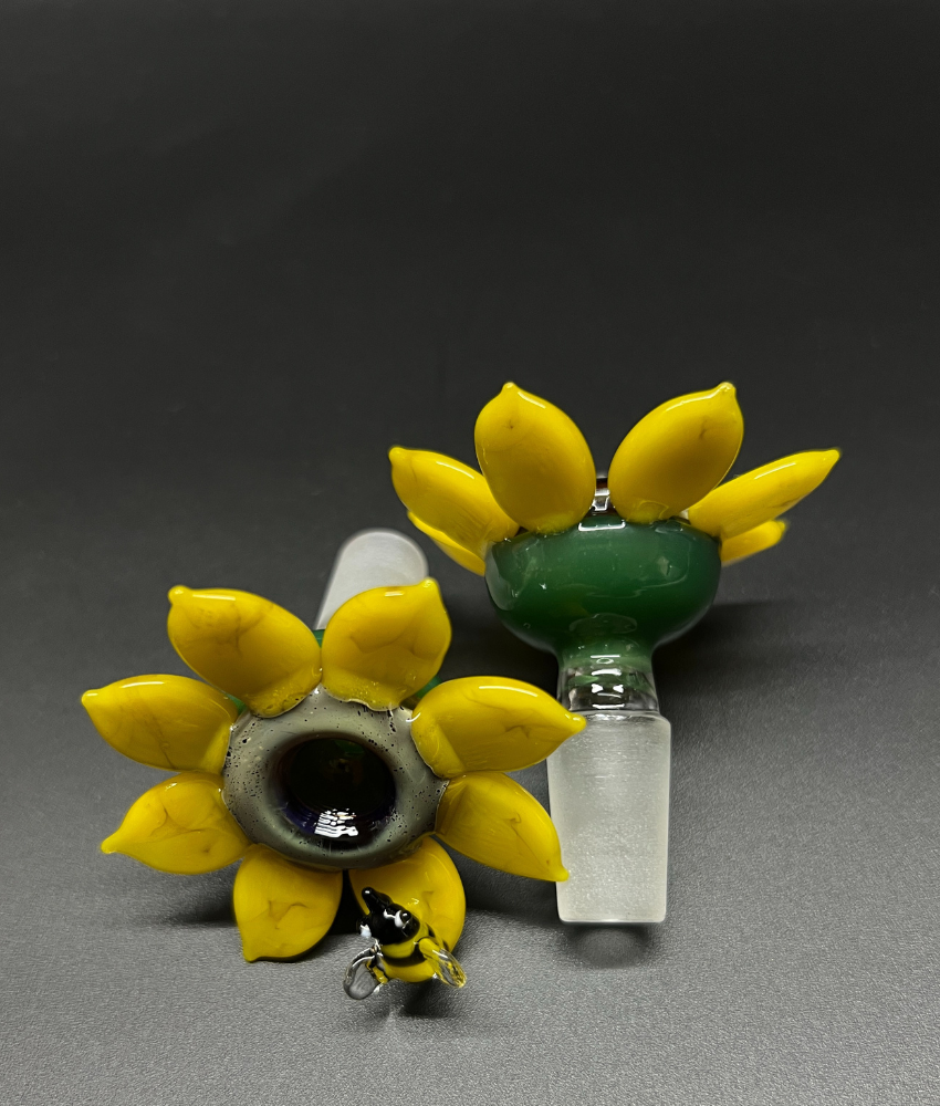 Sunflower Design Bowl