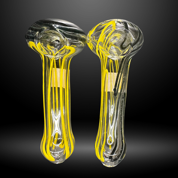 Yellow Streak Hand Pipe (SR 35)