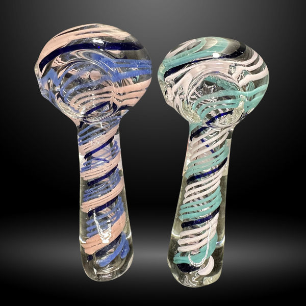 Mint Swirl Hand Pipe (PNB 121)