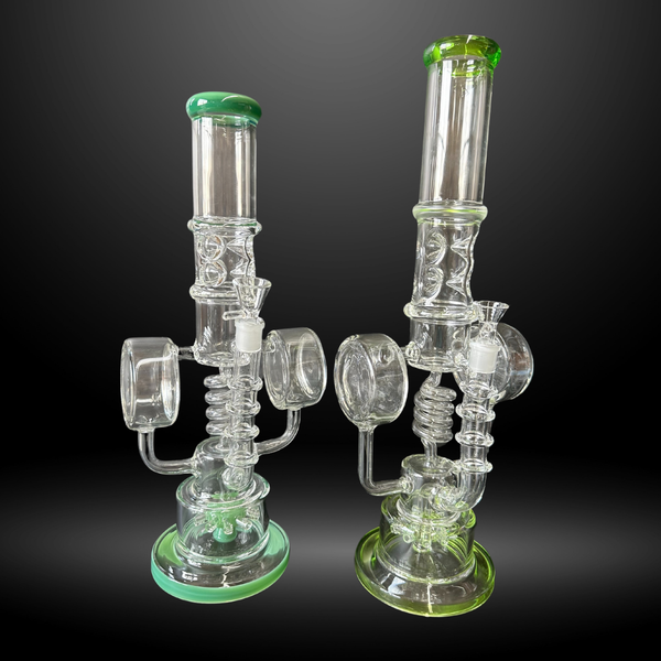 Green Galaxy Water Pipe (ES 21535)