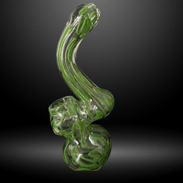 Green Caramel Bubbler (BB 37)