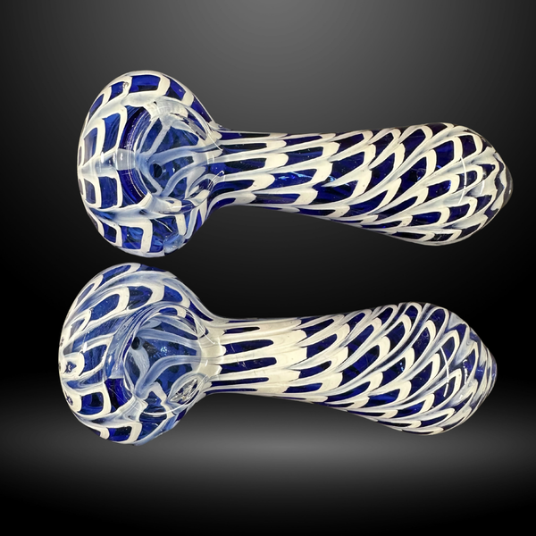 Blue Vortex Hand Pipe (AR 112)