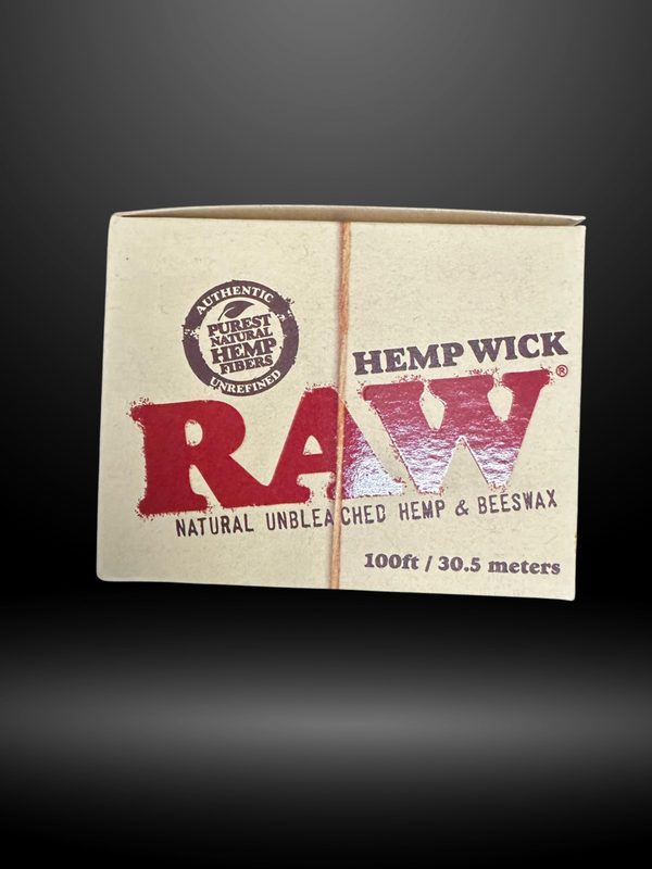 RAW - HEMP WICK [100FT]