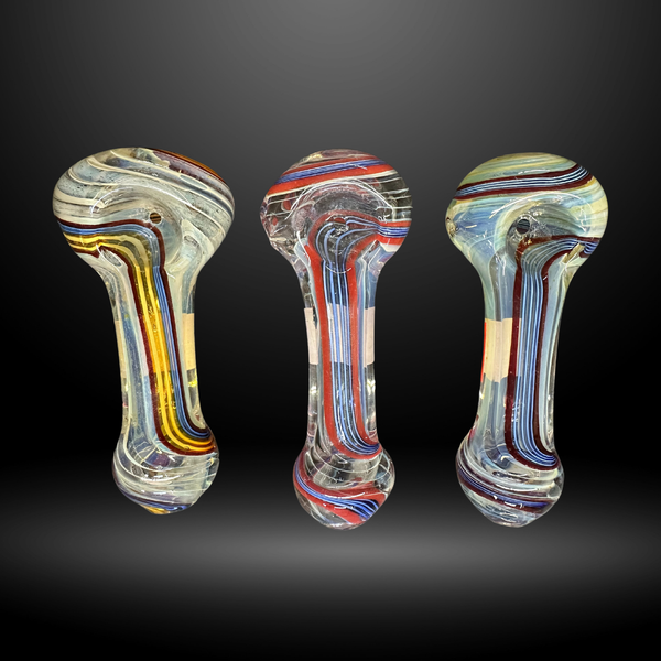 Rainbow Stream Hand Pipe (MSB 423)