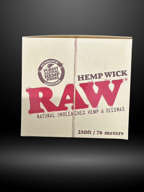 RAW - HEMP WICK [250FT]