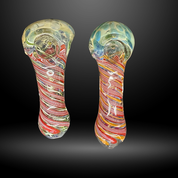 Vibrant Twister Hand Pipe (MSB 518)