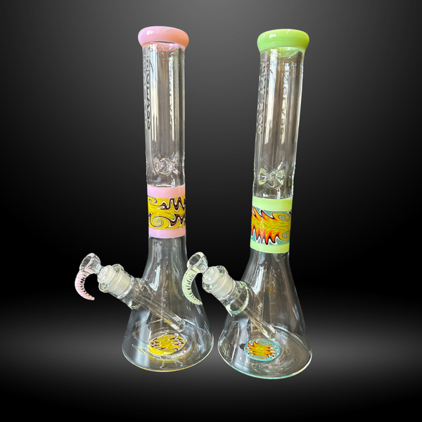 Pastel Flames Water Pipe (ES 21367)