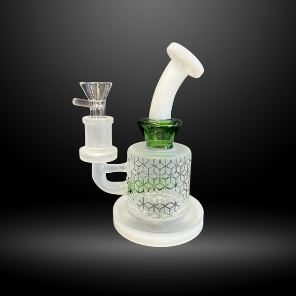 Frosted Honeycomb Water Pipe (HXCP 221)