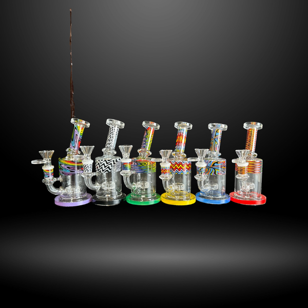 Rainbow Ripple Water Pipe (ES 2421)