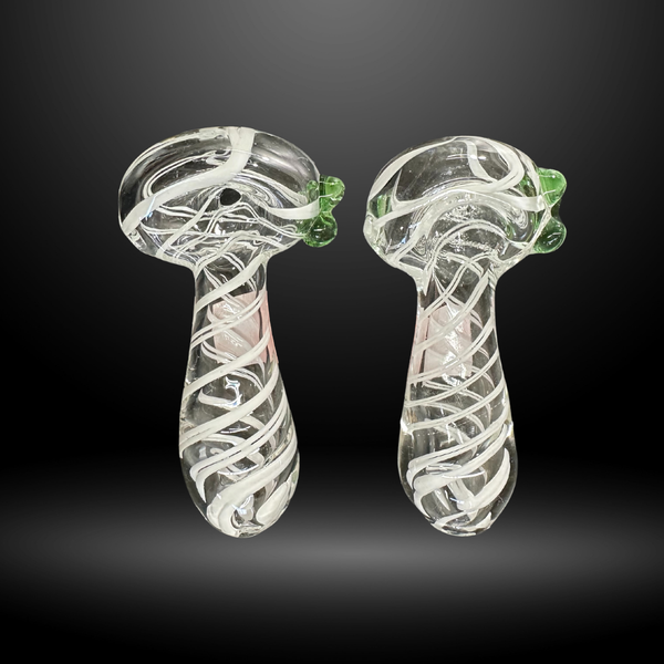 Crystal Swirl Hand Pipe (TR 947)