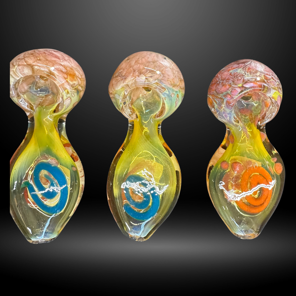 Sunset Glow Trio Hand Pipe (HP 372)