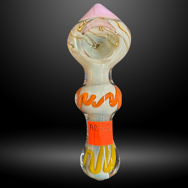 Fire & Ice Twist Hand Pipe (AR 115)