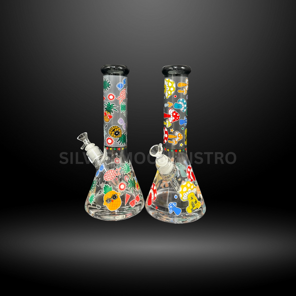 Fruit and Mushroom Beaker Bong (HXCP 451P-AF)