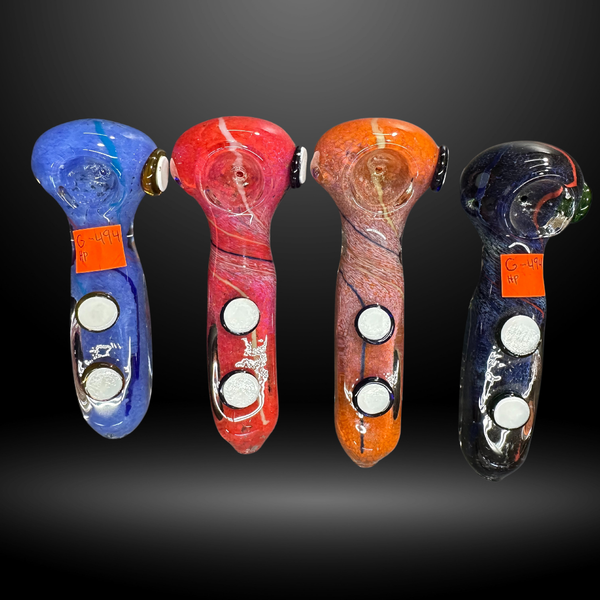 Swirl Delight Serpent Hand Pipe (G-494)