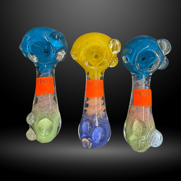 Colorful Bubble Hand Pipe (HP 418)