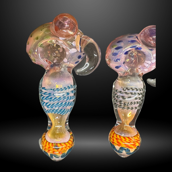 Double Spiral Swirl Hand Pipe ()