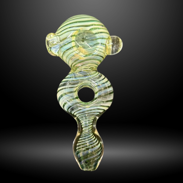 Crystal Helix Loop Hand Pipe (RB 627)