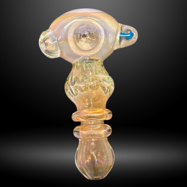 Golden Sunset Stream Hand Pipe (RB 629)