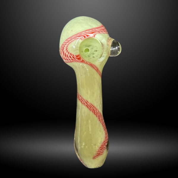 Candy Cane Hand Pipe (HP 668)