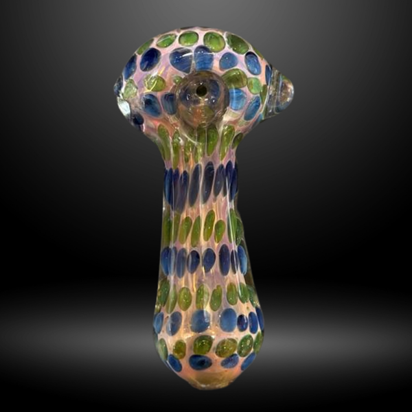 Blue Dots Delight Hand Pipe (HP 675)