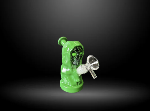 Light Green Alien Smoking Pipe