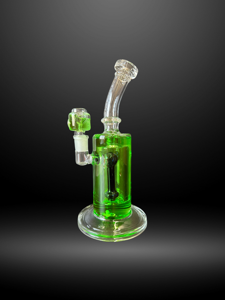 Green Freezeable Water Pipe