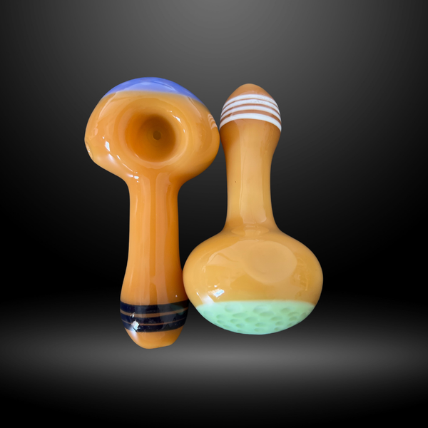 Golden Glow Hand Pipe (HP 328)