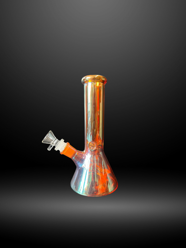 Orange Fluorescent Beaker