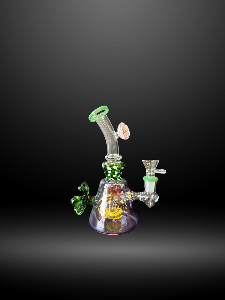 Green Fish Glass Water Pipe