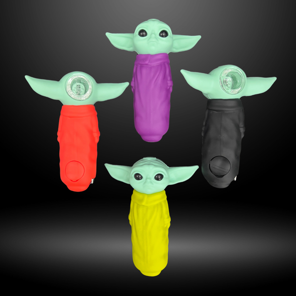 Wrapped Yoda Silicone Piple (SLP 83)