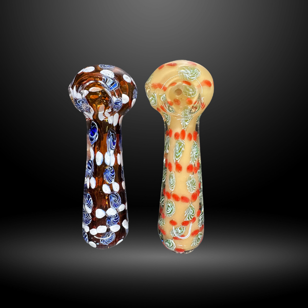 Polka Swirl Pair Hand Pipe (PNB 79)