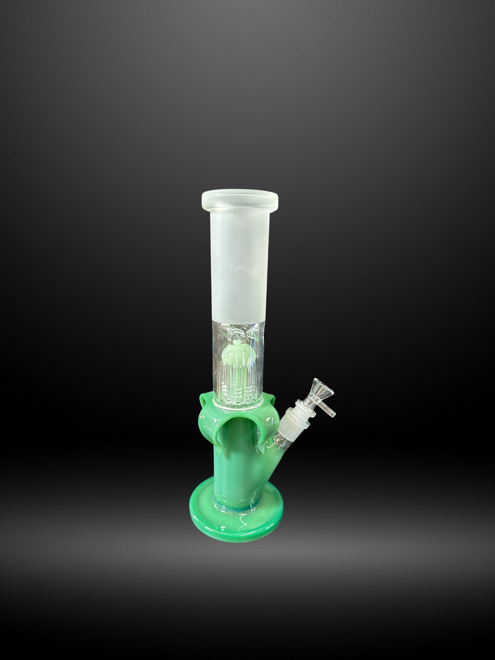 Green Glow Orb Glass Bong