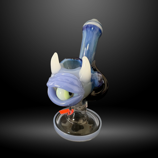 White Tusked Monster Hammer Bubbler (BB 149)