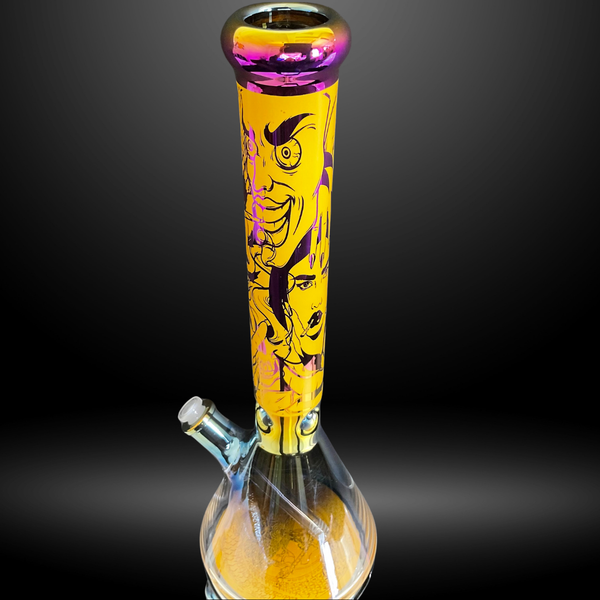 Graffiti Shine Water Pipe (CS 518B-3)