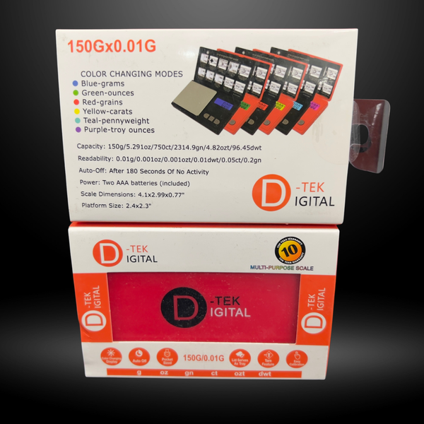 D-Tek Digital Model: dt1-m150-red