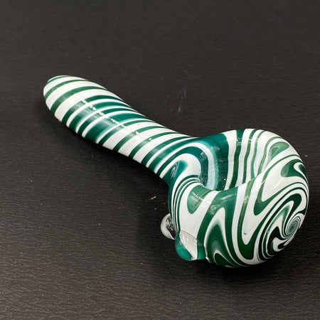 Thick Bowl Slim Neck Duo Glass Hand Pipe