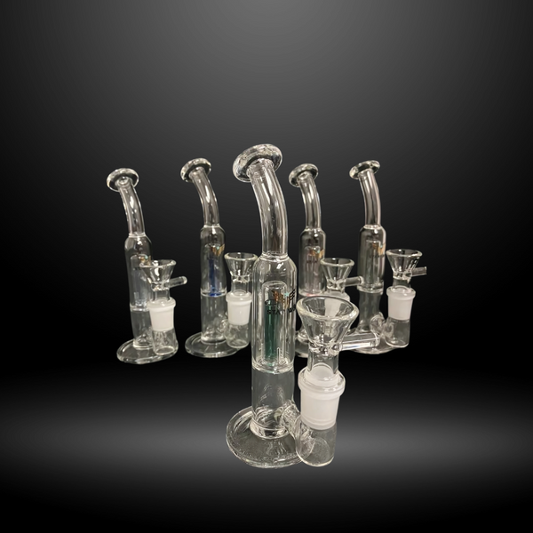6" Colored Perc Water Pipe (WP 2070)