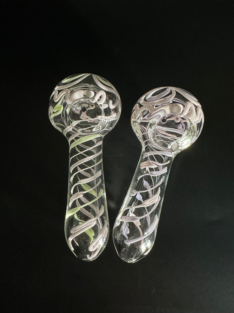 Transparent Glass Hand Pipe