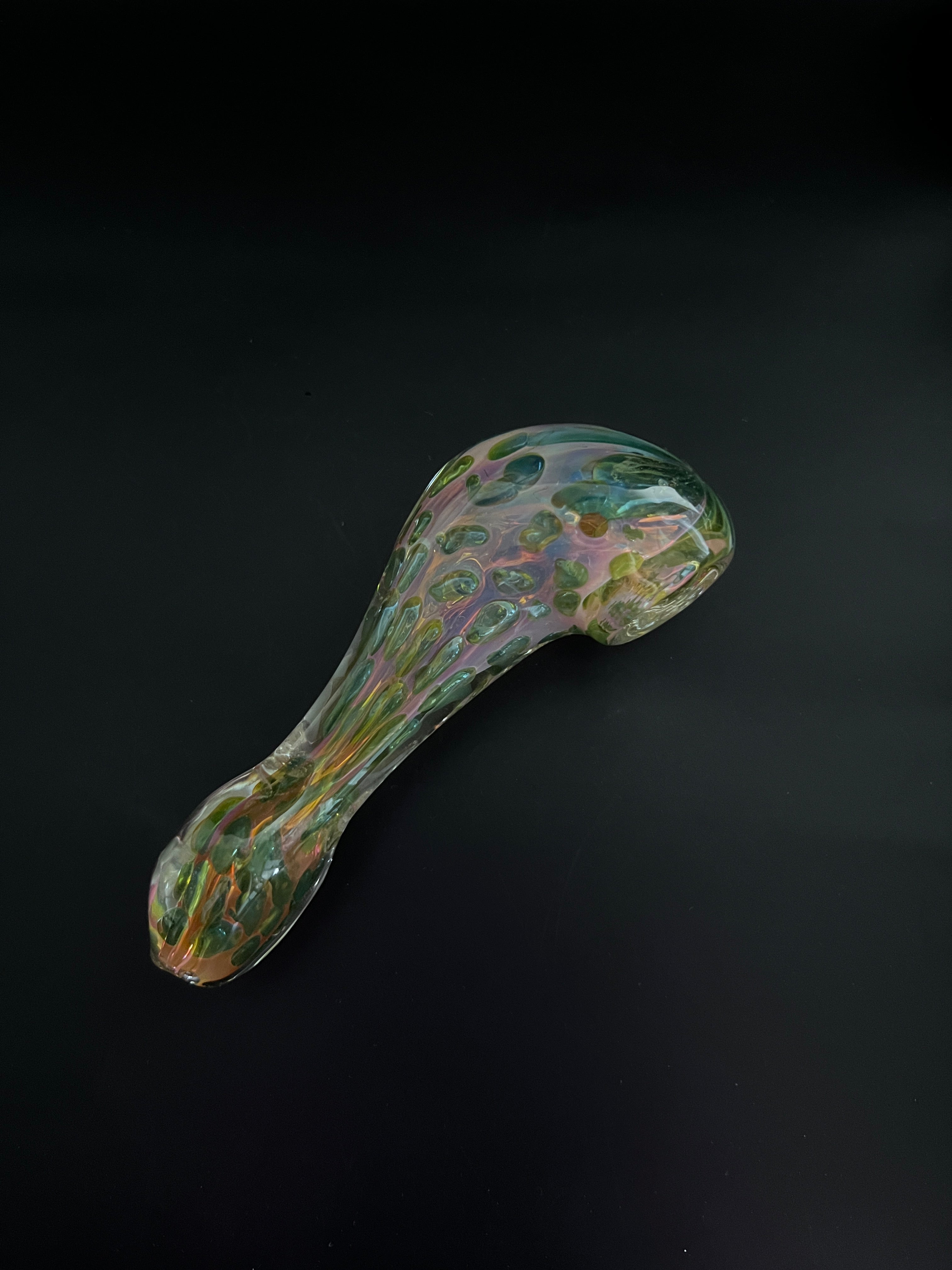 Short Portable Glass Hand Pipe