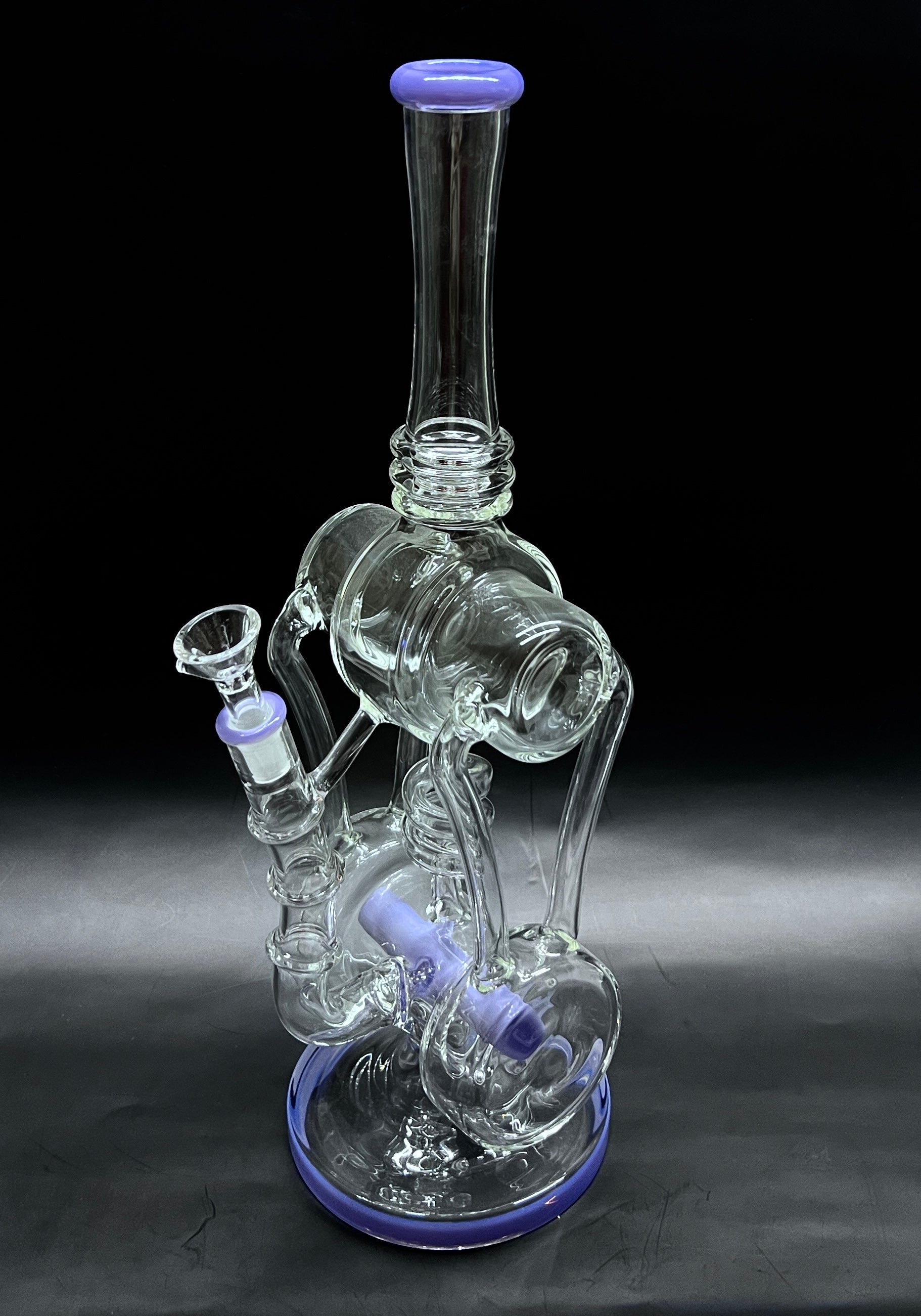 Horizontal Neck Attractive Water Pipe