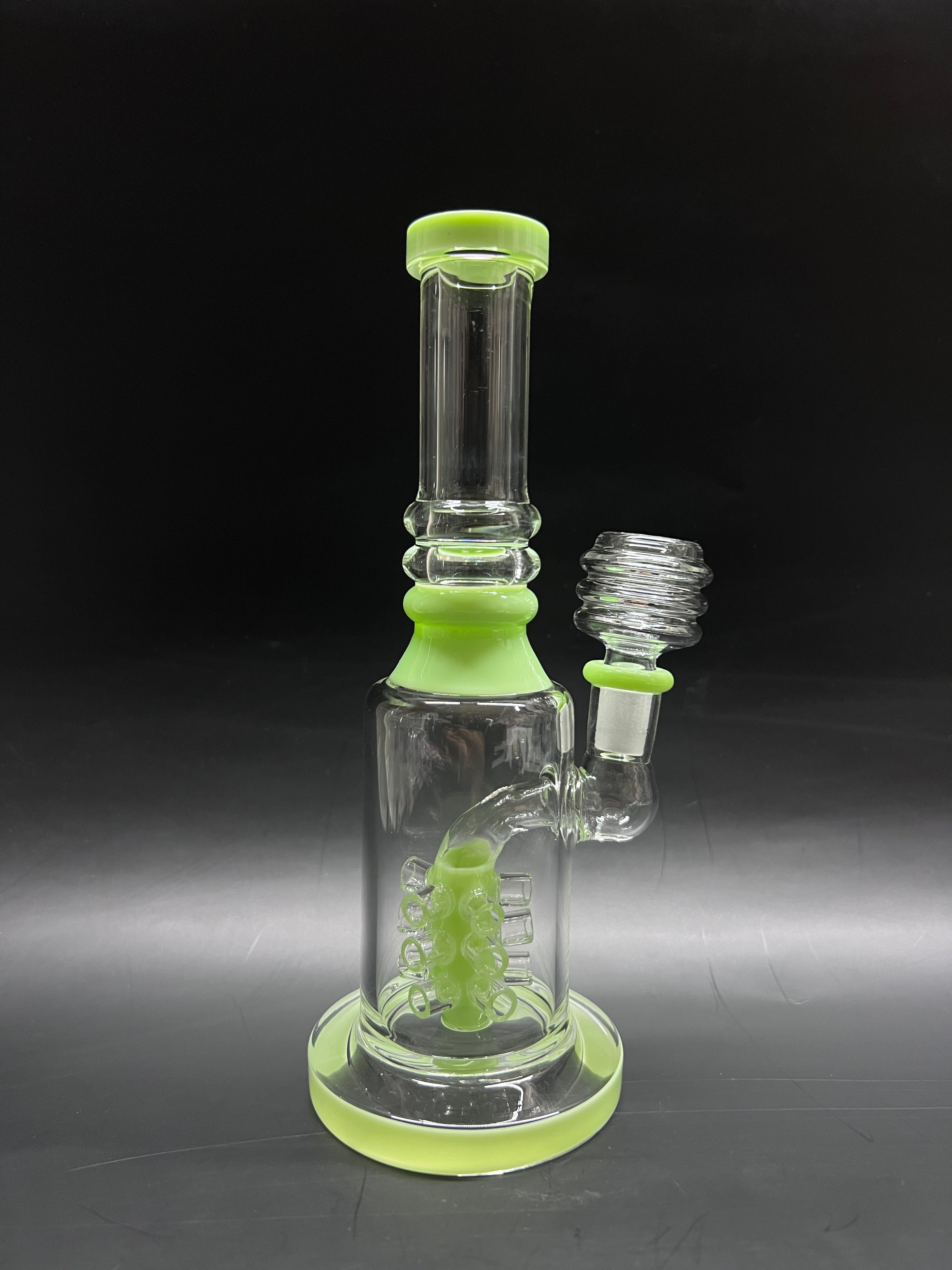 Spiral Bowl Hookah | Glass Percolator Bong
