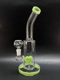 Thick Base Cylindrical Percolator Bong With Awesome Bowl