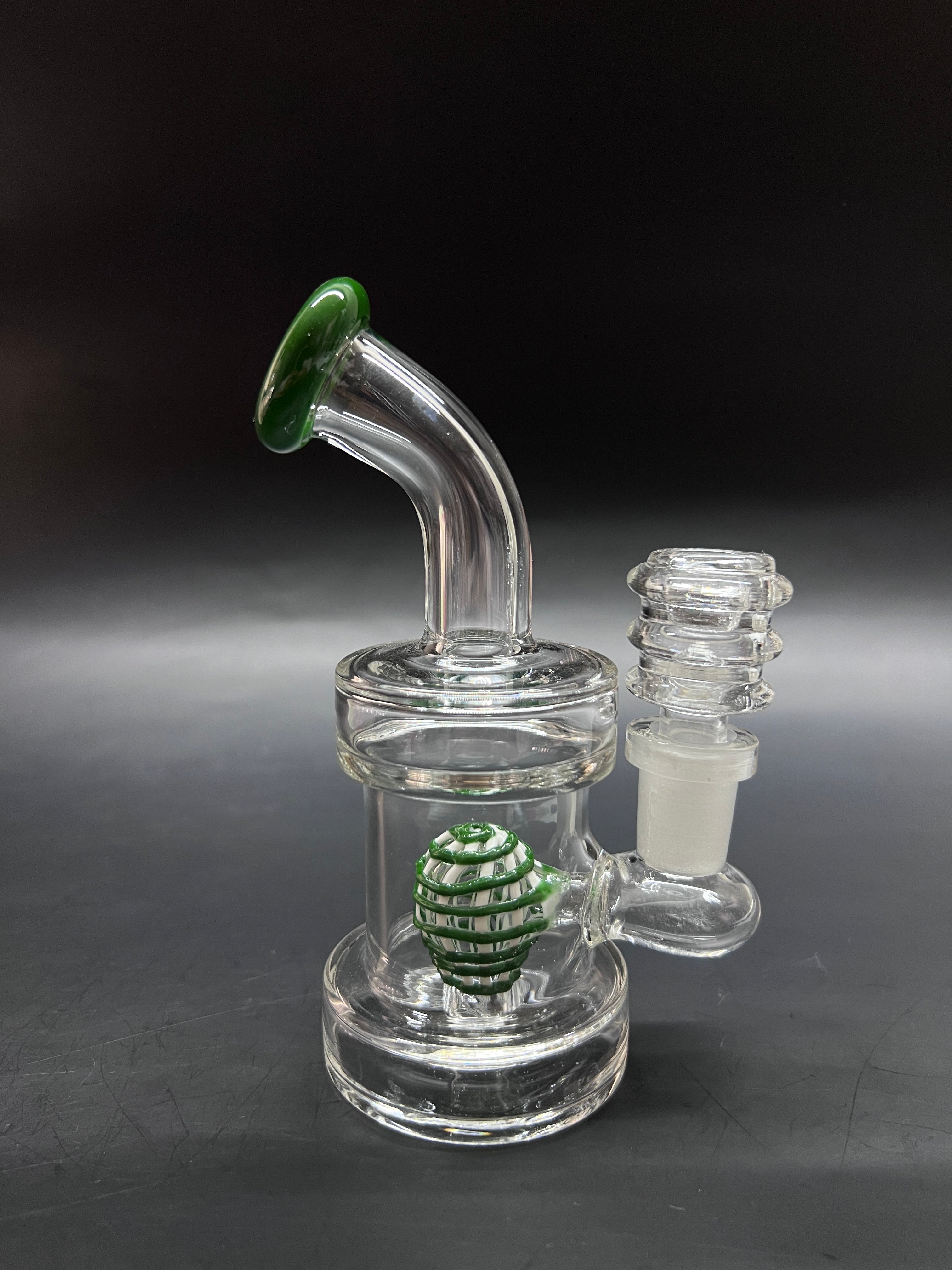 Sphere Care Thick Glass Spiral Bowl Smoking Glass Water Bong