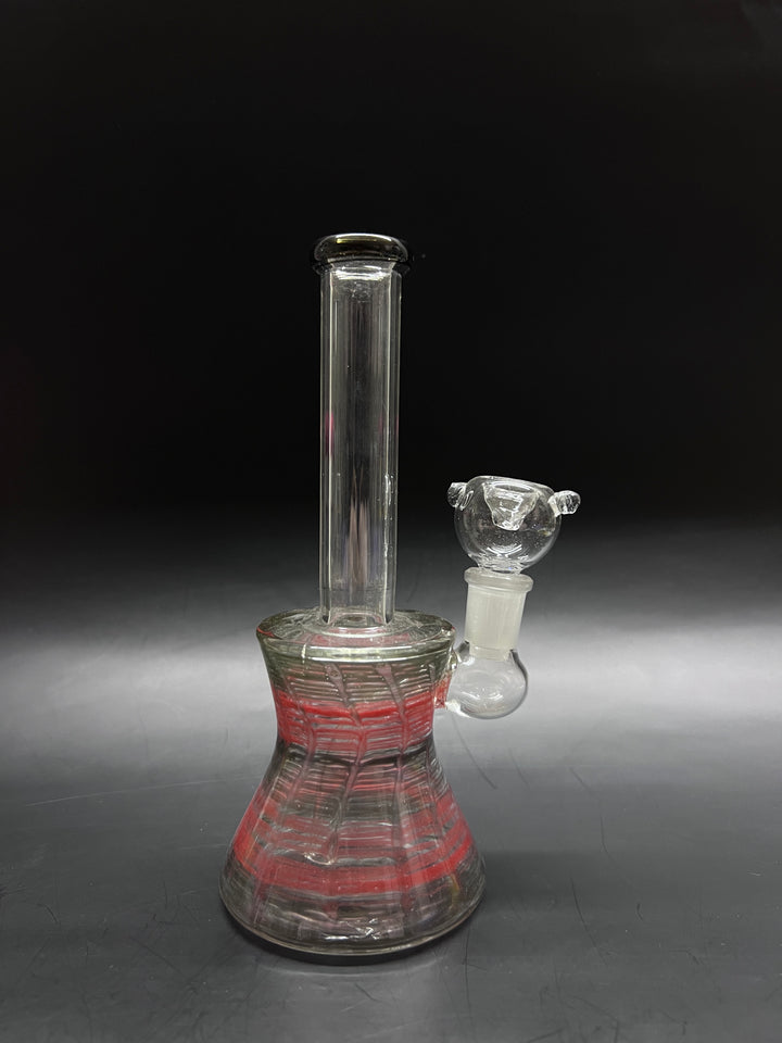 Long Straight Neck Glass Water Bong